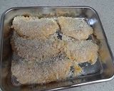 鱈のカツ　トマトバターソース添え作り方2写真