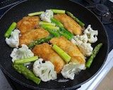 鱈のカツ　トマトバターソース添え作り方4写真