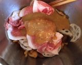 ふわとろダレが決め手♡豚肉の白みそ焼き作り方3写真