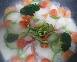 フライパン1つで☆温野菜のチーズのせ作り方3写真
