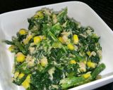 モリモリ食べよう♪ホウレン草のサラダ作り方3写真