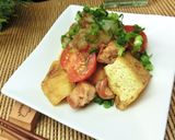 福井発✫焼きあぶらげ×缶つまベーコン作り方14写真
