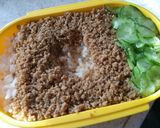 我が家のお弁当☆ビピンパ風そぼろ☆作り方4写真