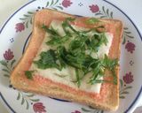 たらことチーズと大葉のトースト♡作り方4写真