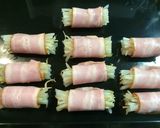 もやしのベーコン巻作り方3写真