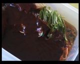 豚ﾋﾚ肉と野菜た～っぷりのｿｰｽ漬け作り方3写真