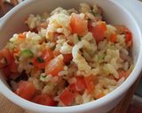 簡単！朝食ランチに♡トマトチーズリゾット作り方12写真
