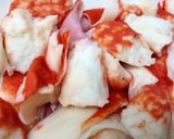 山葵が美味☺︎ブロッコリーと蟹カマサラダ作り方1写真