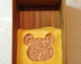キャラ弁 くまのジャッキー オムライス作り方11写真