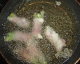生ハムとたらの芽のフリット苺のソースで♪作り方6写真