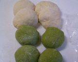 HBでコネコネ～♪簡単甘納豆の抹茶パン♪作り方7写真