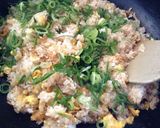 meiko風 小えびと卵と焦がし醤油炒飯作り方5写真