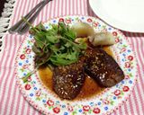 簡単!牛肉のステーキ♡作り方3写真