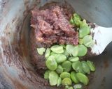 そら豆とあずきのふんわりブラウニー♡作り方6写真