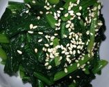 ほうれん草ナムル風✳︎時短料理作り方3写真