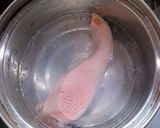 新玉ねぎとサーモンのサラダ作り方2写真