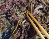 ☆牛肉とごぼうのしぐれ煮☆作り方4写真