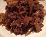 ☆牛肉とごぼうのしぐれ煮☆作り方5写真