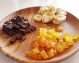 自家製酵母でチョコバナナマフィン作り方1写真
