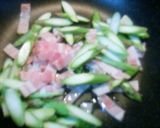 アスパラとベーコンのパスタ作り方5写真