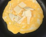 とろ〜りチーズのキャベツのオムレツ♡作り方6写真