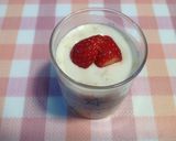 ♡いちごのとろとろミルクプリン♪ゆずも♪作り方5写真