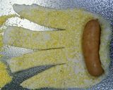 コーングリッツのウインナーロールパン作り方3写真