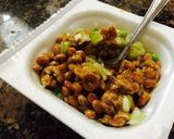 サッパリ冷奴〜甘辛納豆添え〜作り方2写真