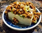 サッパリ冷奴〜甘辛納豆添え〜作り方3写真