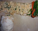 油揚げで豆腐を巻いて　肉顔負け作り方4写真