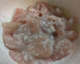 お肉柔らか＊鶏胸肉の照りマヨ炒め作り方1写真
