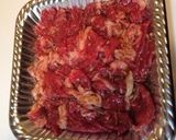 牛肉とチンゲン菜の炒め物作り方2写真