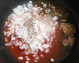 粒マスタードのトマトソース作り方1写真