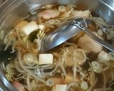 もやしの澄まし汁＊花麩入り作り方7写真