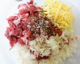 豚こまのチーズinパン粉焼き作り方1写真
