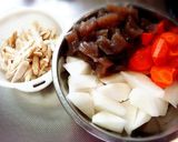 【ママレシピ】激ウマな「福島芋煮汁」作り方1写真