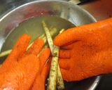 ごぼうとシーチキンの味ご飯作り方1写真