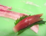 新食感！みょうがの豚肉巻き作り方3写真