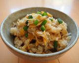 生姜の風味が◎簡単♪アサリの炊き込み御飯作り方8写真