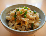 生姜の風味が◎簡単♪アサリの炊き込み御飯作り方8写真