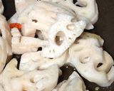 お酢が決め手⌒☆蓮根の甘辛炒め作り方4写真