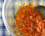 レンジで6分♬梅トマトソース（少量用）作り方6写真