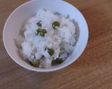 ピースご飯(豆ご飯)作り方4写真