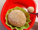 簡単 キャラ弁 ＊くまちゃんおにぎり作り方6写真