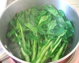 菜の花の牛肉巻きで春のお浸し✿作り方1写真