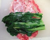 菜の花の牛肉巻きで春のお浸し✿作り方3写真