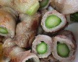 アスパラのバラ肉巻き作り方5写真
