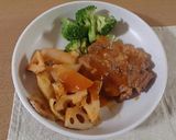 簡単＊野菜たっぷり＊ポークチャップ作り方7写真