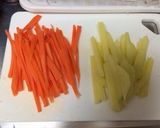 簡単！肉巻き野菜作り方2写真