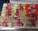 簡単！肉巻き野菜作り方3写真